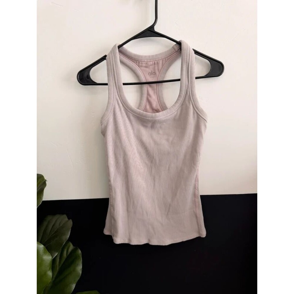 Alo Yoga Size Small Ribbed Aspire Tank